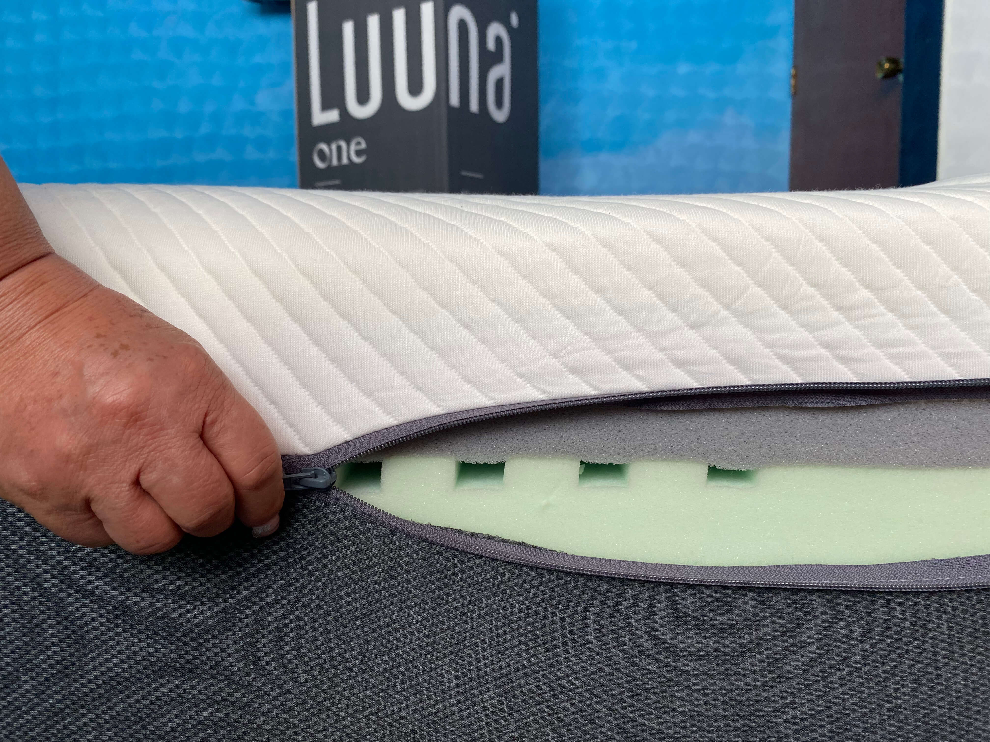 colchon luuna funda removible